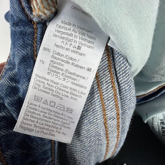 Madewell Jean Women Measured 27x28 Curvy Perfect Vintage Blue Faded Denim Tag 27 - Picture 8 of 16